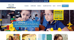 Desktop Screenshot of colegioestillo.com.br